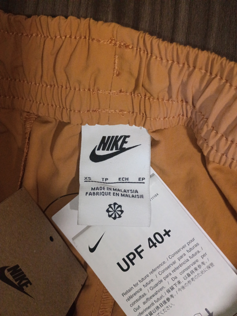 Nike Women's Peach Cargo Jogger Pants - Picture 5 of 5